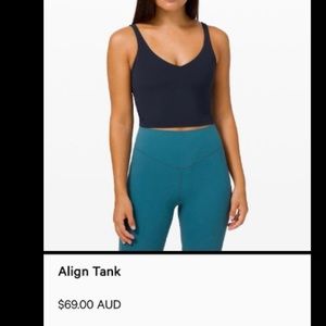 Align tank – true navy